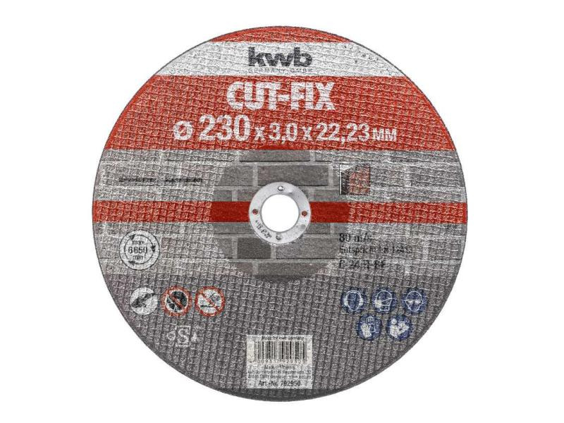 kwb Trennscheibe CUT-FIX, Stein Ø 230 x 3.0 mm