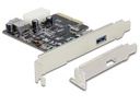 Delock PCI-Express-Karte 89399 USB 3.1 Gen2 - 1x extern + 1x intern