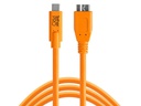 Tether Tools Kabel TetherPro USB-C / 3.0 Micro-B 4.6 Meter – orange