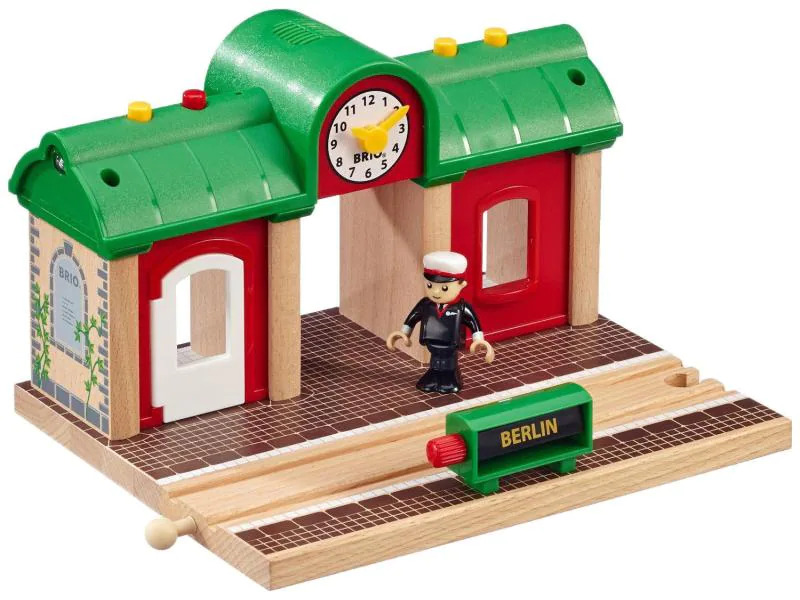 BRIO Eisenbahn Sprechender Bahnhof