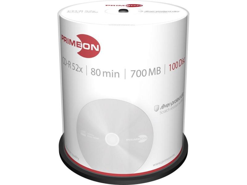 Primeon CD-R 0.7 GB, Spindel (100 Stück)