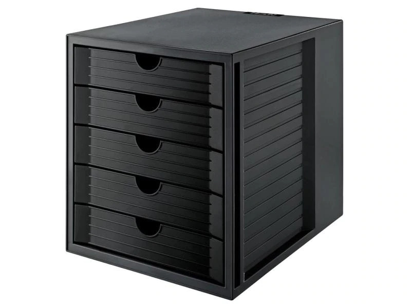 HAN Schubladenbox System Box Karma A4 Schwarz
