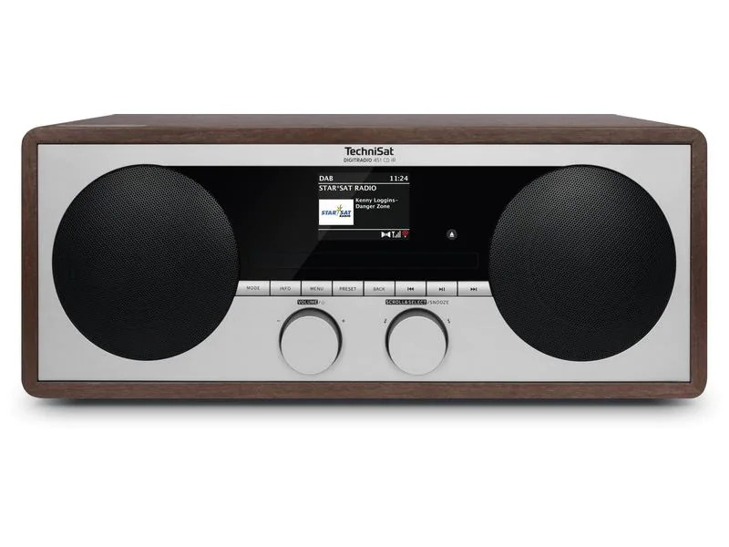 Technisat Radio/CD-Player DigitRadio 451 CD IR Braun