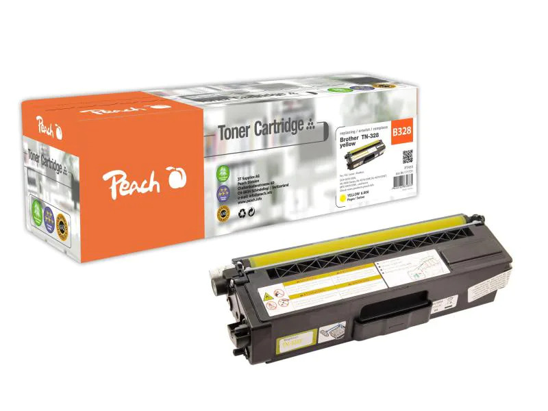 Peach Toner Brother TN-328Y Yellow