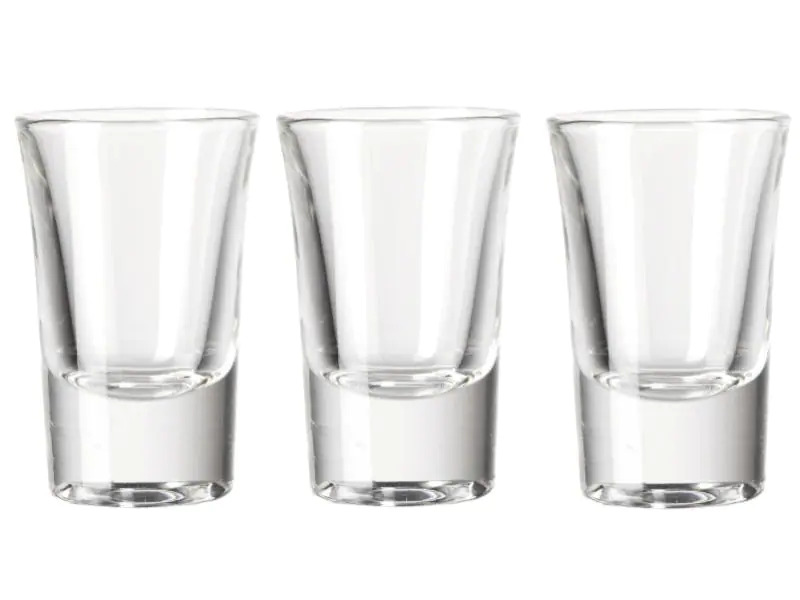 Montana Schnapsglas PURE 35 ml, 3 Stück, Transparent 