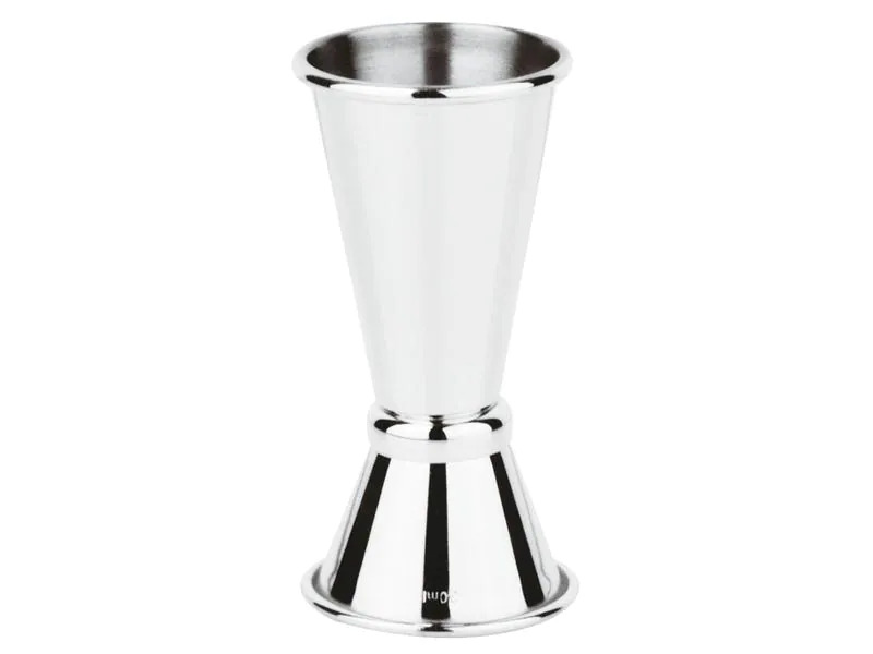 Paderno Cocktail-Doppelmass 40/20 ml Silber