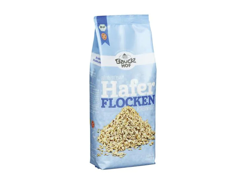 Bauck Mühle Müesli Bio Haferflocken Kleinblatt glutenfrei 475 g