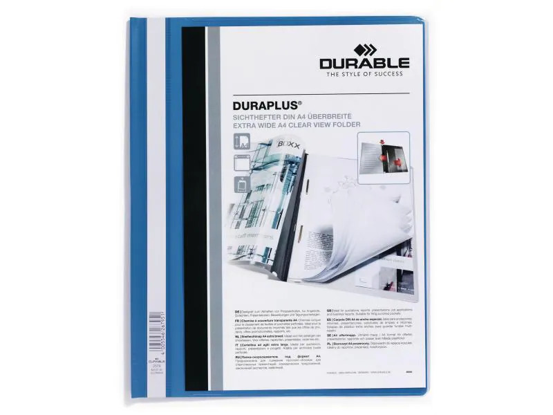 DURABLE Schnellhefter Duraplus Blau