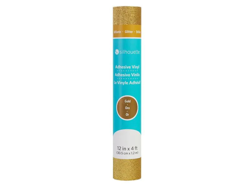 Silhouette Vinylfolie Glitter 30.5 Gold