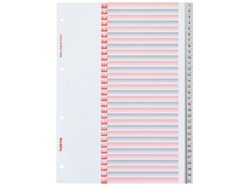 Kolma Register A4 LongLife 1-31