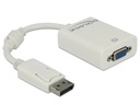 Delock Adapter Displayport - VGA Weiss