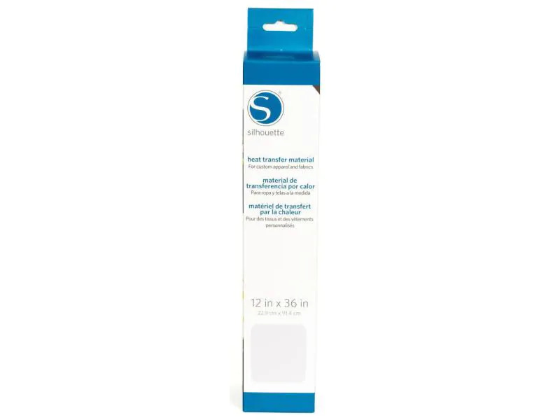 Silhouette Aufbügelfolie 30.5 cm x 90 cm Weiss, glatt
