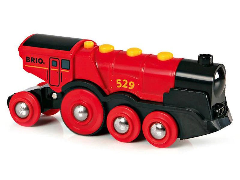 BRIO Eisenbahn Rote Lola Batterielok