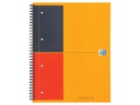 Oxford Notizheft Collegeblock International, A4 +, Liniert, Orange