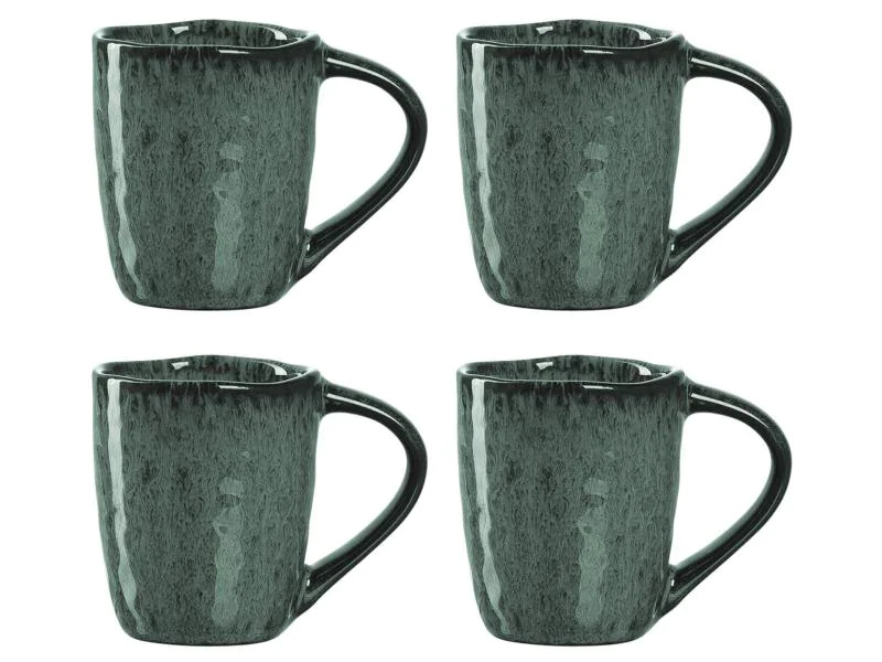Leonardo Espressotasse Matera 90 ml, 4 Stück, Grün