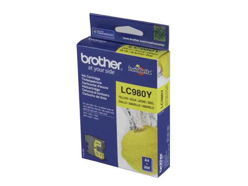 Brother Tinte LC-980Y Yellow