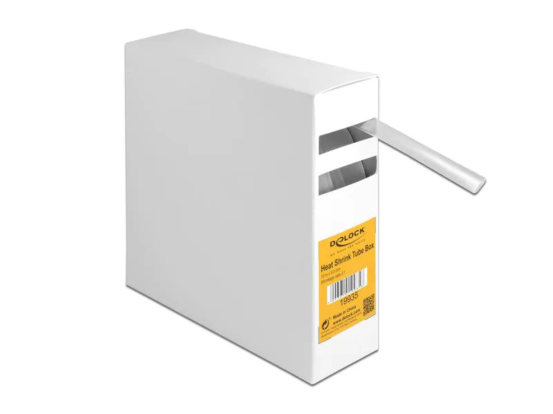 Delock Schrumpfschlauch 10 m x 9.5 mm Transparent