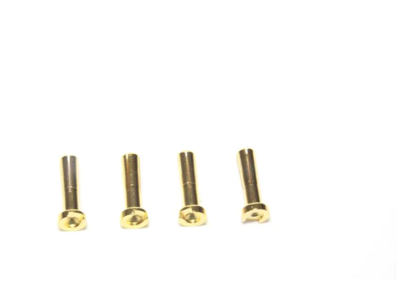 EP Stecker 4 mm Gold 90° für Hardcase Akku 4 Stück