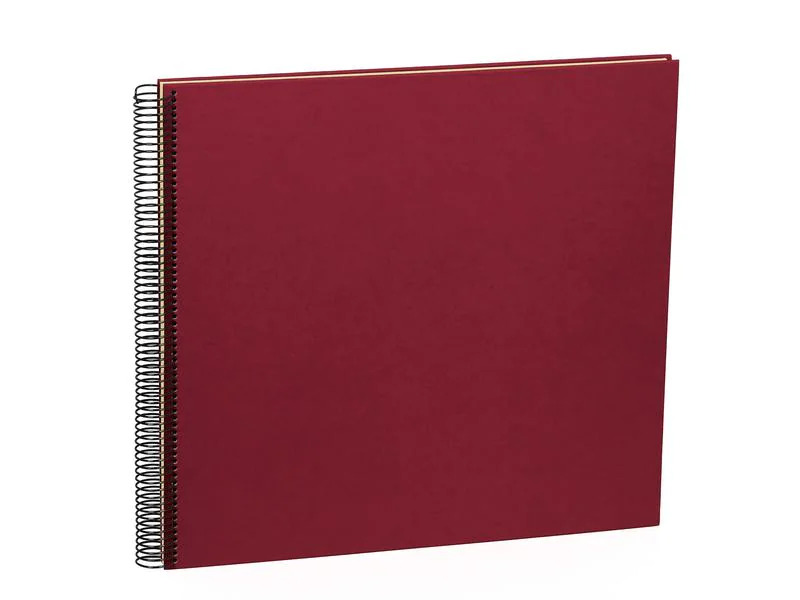 Semikolon Fotoalbum 34.5 x 33.2 cm Bordeaux, 50 cremeweisse Seiten