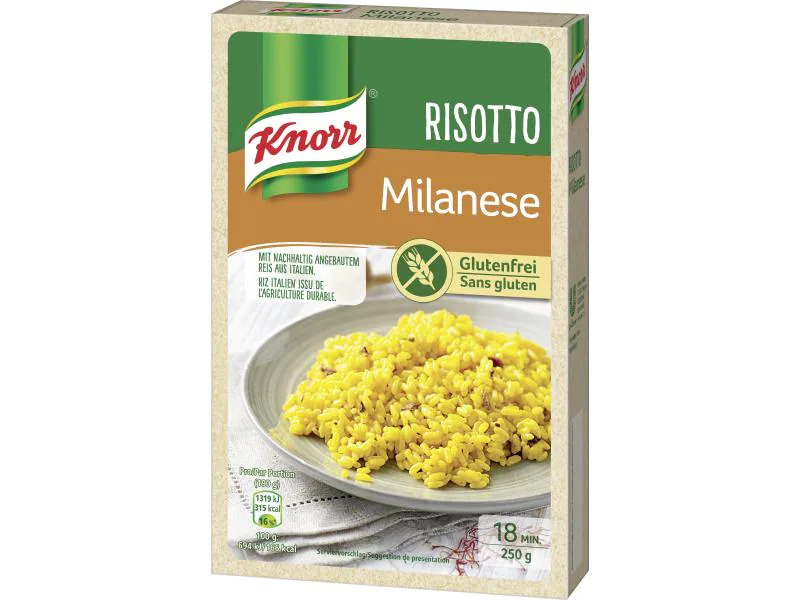 Knorr Risotto Milanese glutenfrei 250 g