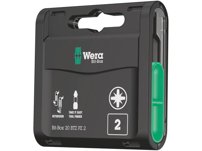 Wera Bit-Set 20 BTZ PZ 2 20-teilig
