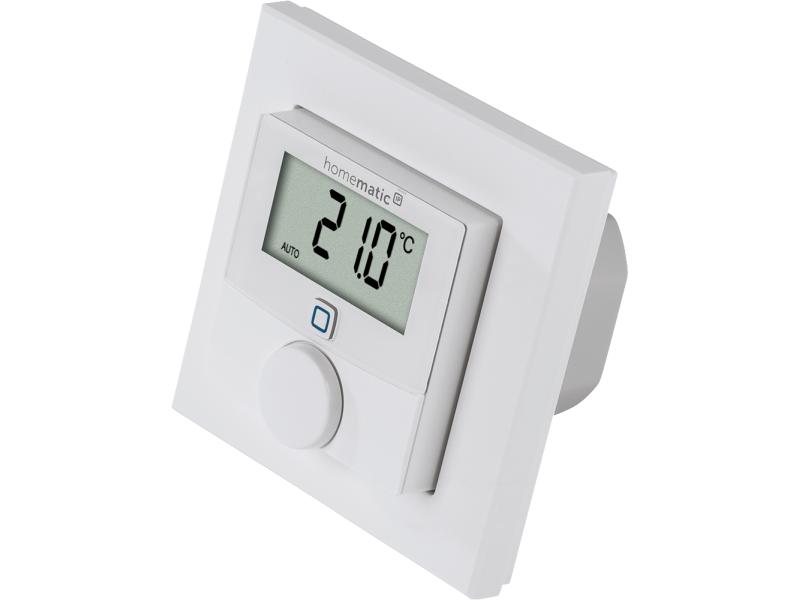 Homematic IP Smart Home Funk-Wandthermostat mit Schaltausgang 24 V