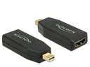 Delock Adapter Mini-Displayport – HDMI passiv, 4K, schwarz