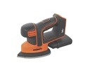 BLACK+DECKER Akku-Deltaschleifer Mouse BDCDS18N Solo 18 V