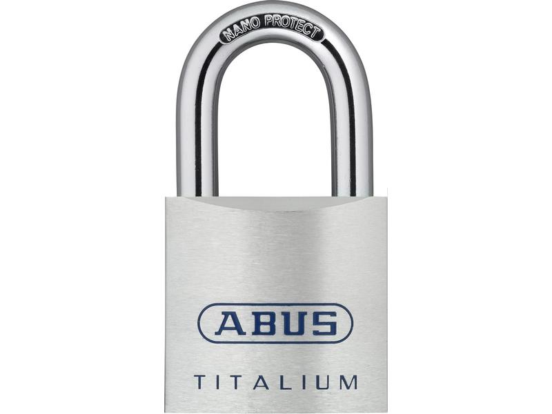 Abus Vorhängeschloss 80TI/50 Silber Aluminium