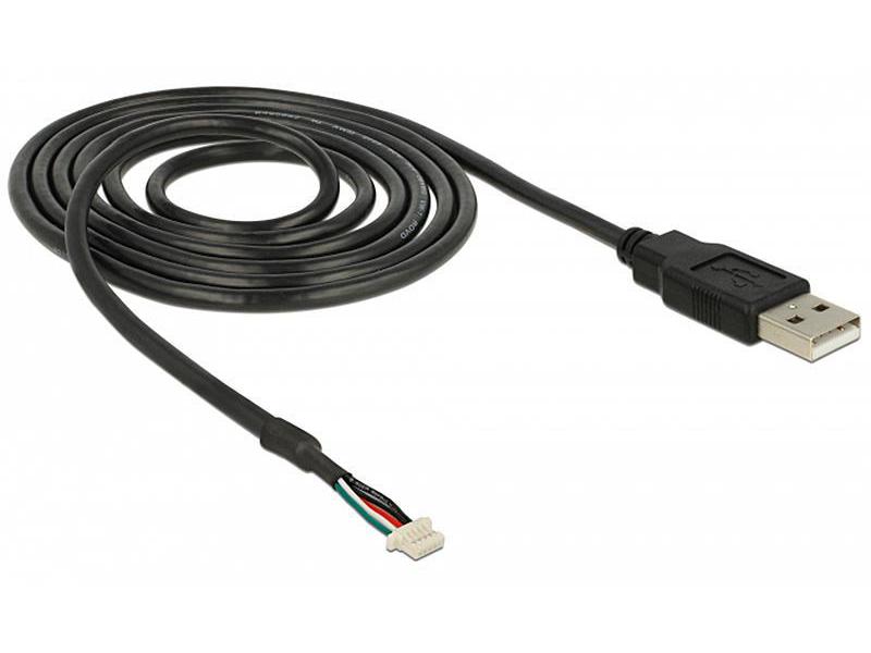 Delock Schnittstellenkabel USB USB 2.0 A Stecker, 1.5m