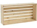 Holz Zollhaus Holzharasse B 70 x 35 cm schweizer Holz