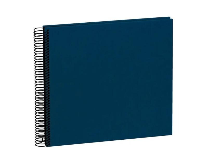 Semikolon Fotoalbum 23 x 24.5 cm Marineblau, 40 schwarze Seiten
