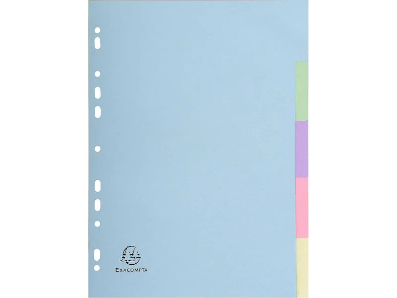 Exacompta Register A4 5 Taben