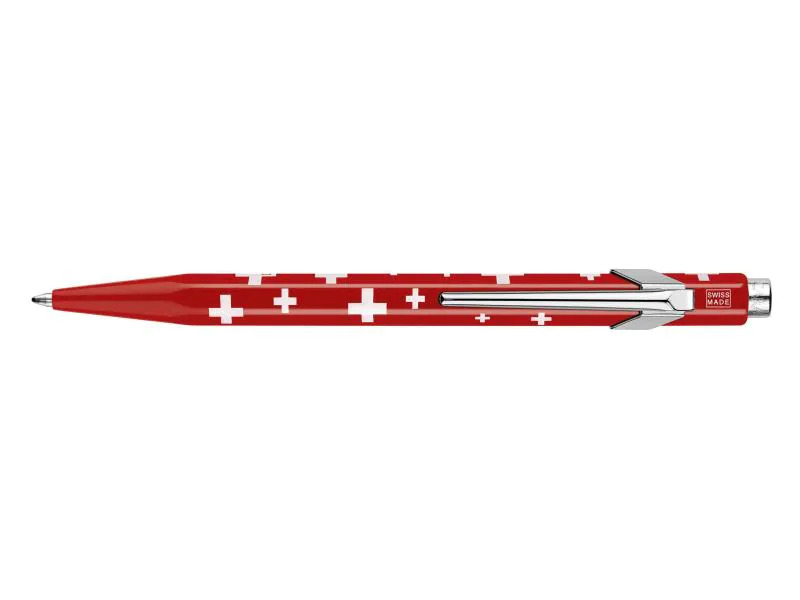 Caran d'Ache Kugelschreiber 849 Swiss, Medium (M), Schweizerkreuz