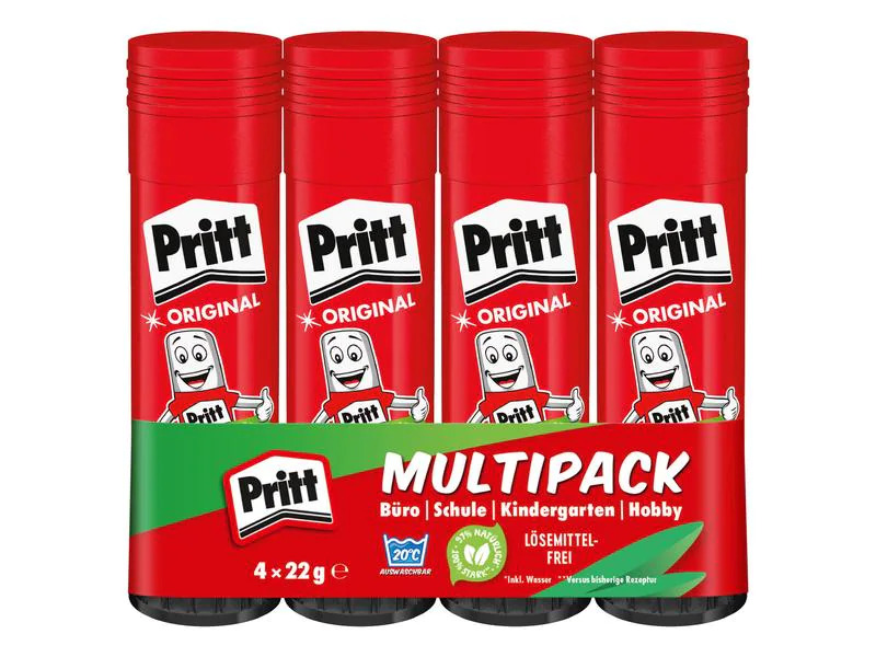 Pritt Klebestift-Set 22 g, 4 Stück
