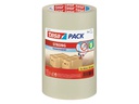 tesa Klebeband strong 50 mm x 66 m, Transparent, 3 Rollen