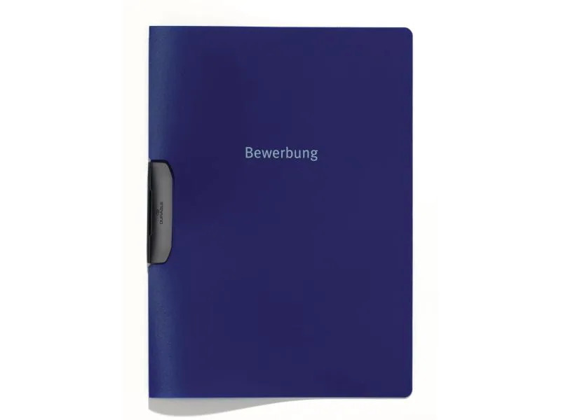 DURABLE Bewerbungsmappe Duraswing Job Blau, 5 Stück