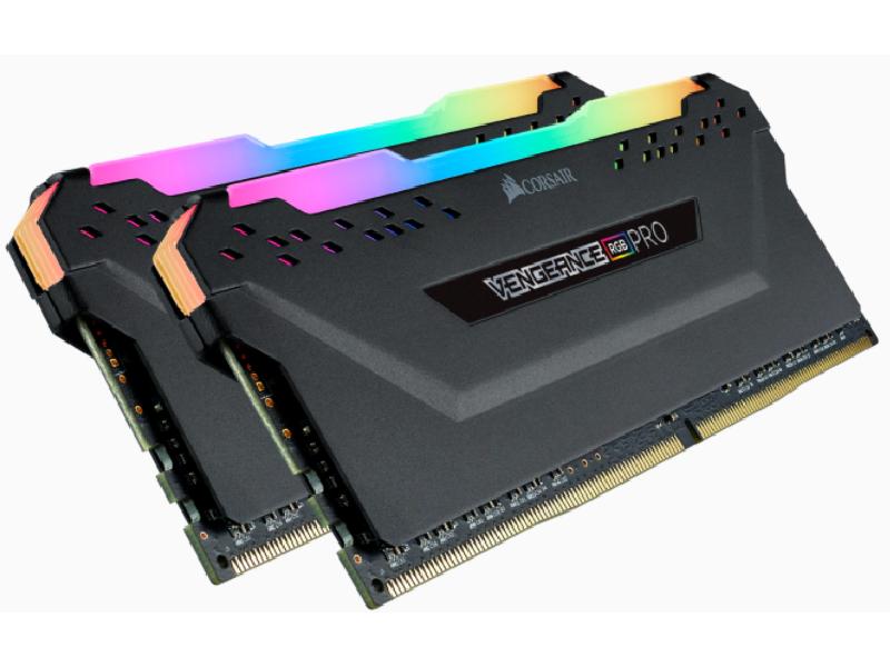 Corsair DDR4-RAM Vengeance RGB PRO Black iCUE 3200 MHz 2x 16 GB