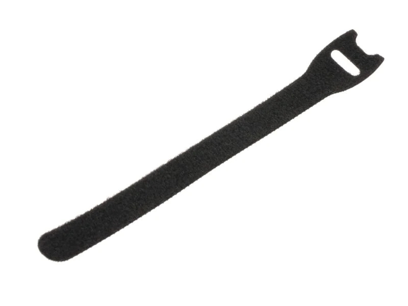 FASTECH Klettkabelbinder ETK-1-1 13 x 150 mm Schwarz, 10 Stück