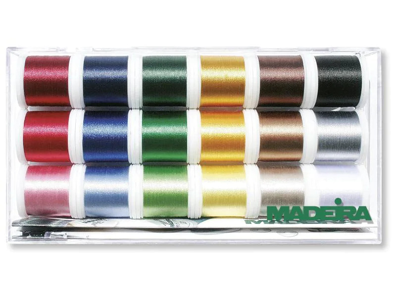 Madeira Stickgarn Rayon 40 Mehrfarbig