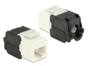 Delock Keystone-Modul RJ-45 Cat.6A, UTP Weiss