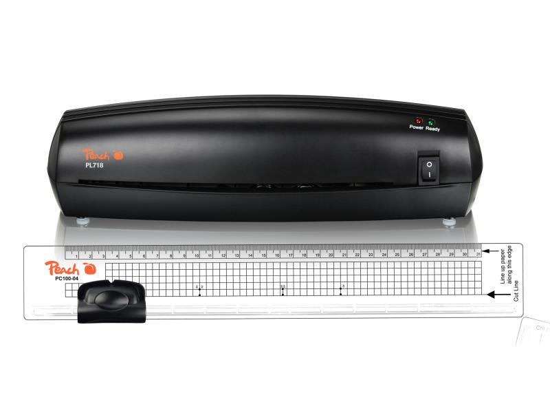 Peach Bürogeräte Set Photo Kit PBP105 Laminator/Schneidelineal/Folien