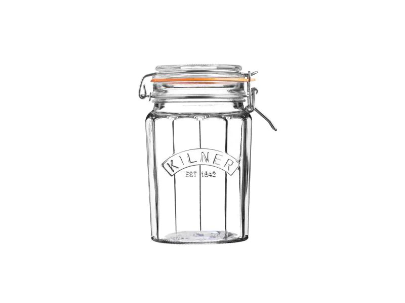Kilner Einmachglas Facetten 1000 ml, 1 Stück
