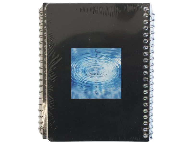 Office Spiralblock A6 50 Blatt, Kariert, 2 Stk.
