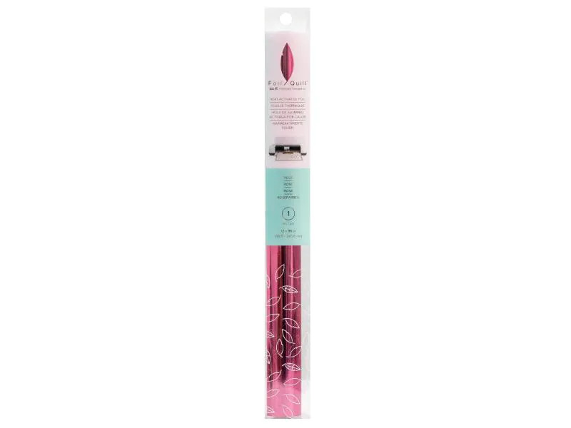 We R Memory Keepers Folie Foil Quill wärmeaktiviert, 1 Rolle, Pink