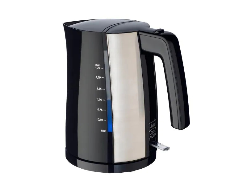 Melitta Wasserkocher Look Aqua 1.7 l, Schwarz