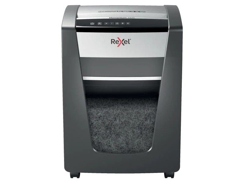 Rexel Aktenvernichter Momentum X420 P-4, 20 Seiten
