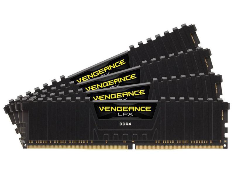 Corsair DDR4-RAM Vengeance LPX Black 2666 MHz 4x 16 GB