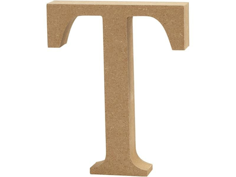 Creativ Company Holzbuchstabe T 1 Stück