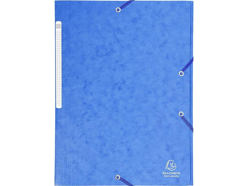 Exacompta Gummibandmappe Maxi A4 Blau